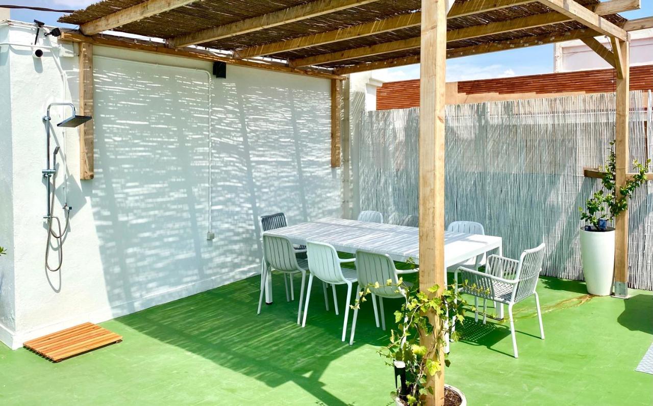 Habitacion En Playa Malvarrosa Con Bano Privado -No Ac- 발렌시아 외부 사진